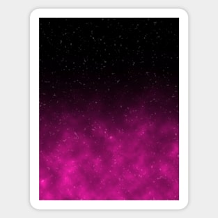 Pink Galaxy Sticker